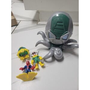 Playskool Imaginext Marvel Hero Adventures Spider-Man and Octo-Mech